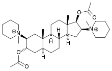 Pancuronium chemical structure