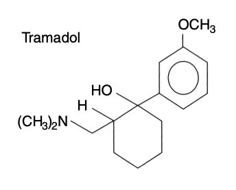 Tramadol chemical structure